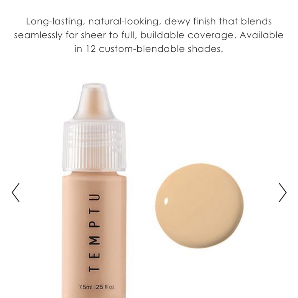 2 bottles of Temptu Airbrush Foundation
